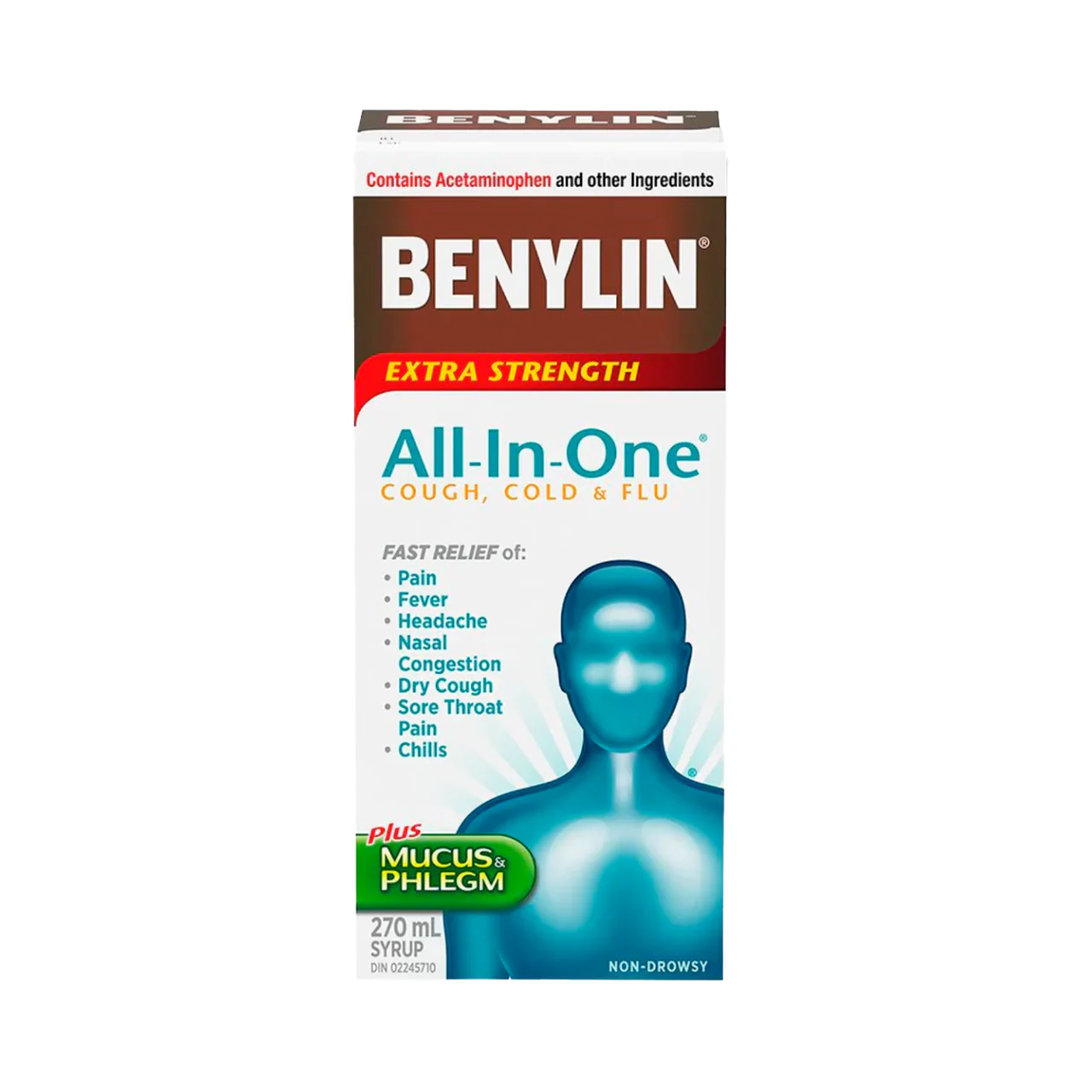 Benylin All-In-One Cough Cold & Flu, Extra Strength | 270 mL