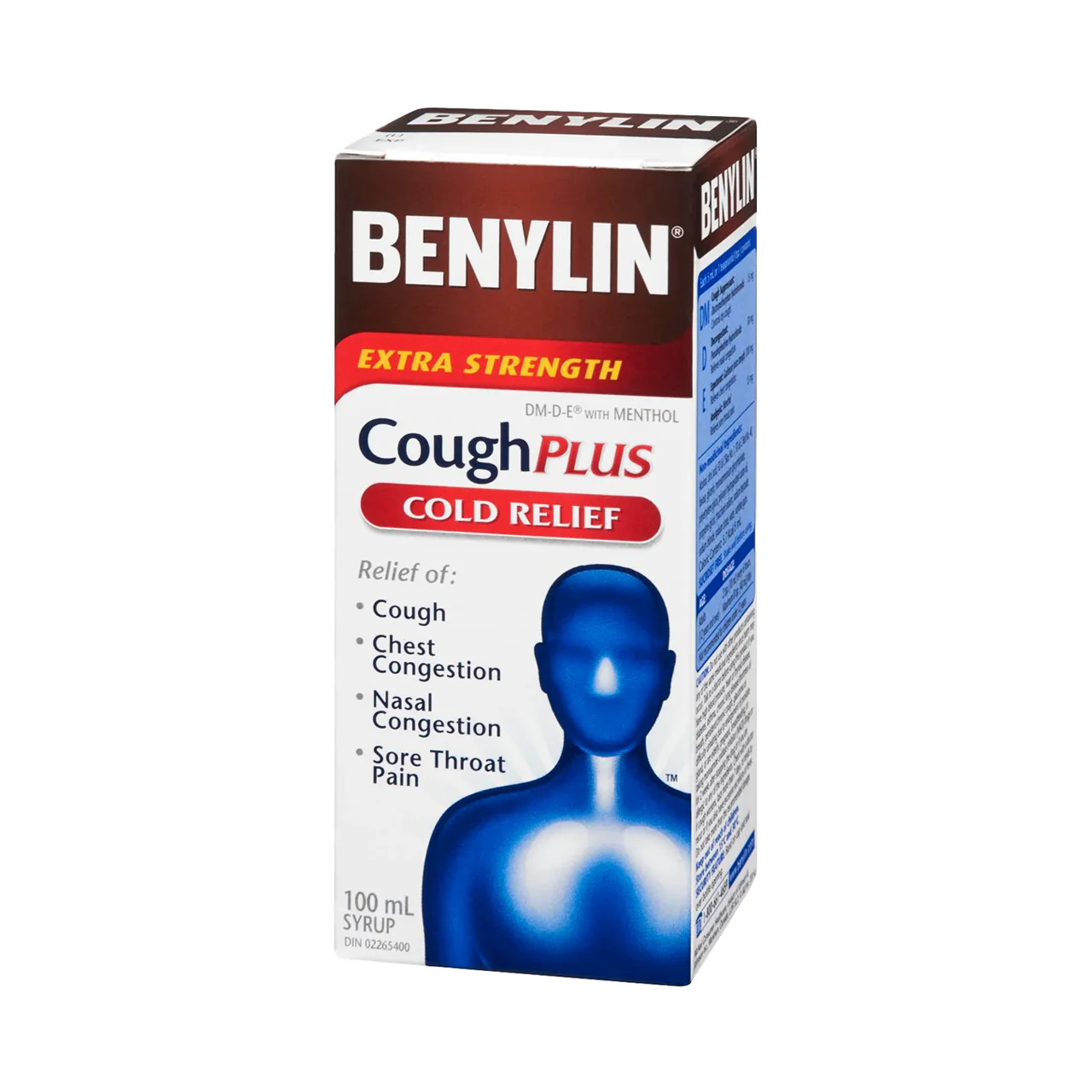 Benylin - Cough Plus Cold Relief Syrup, Extra Strength | 250 mL