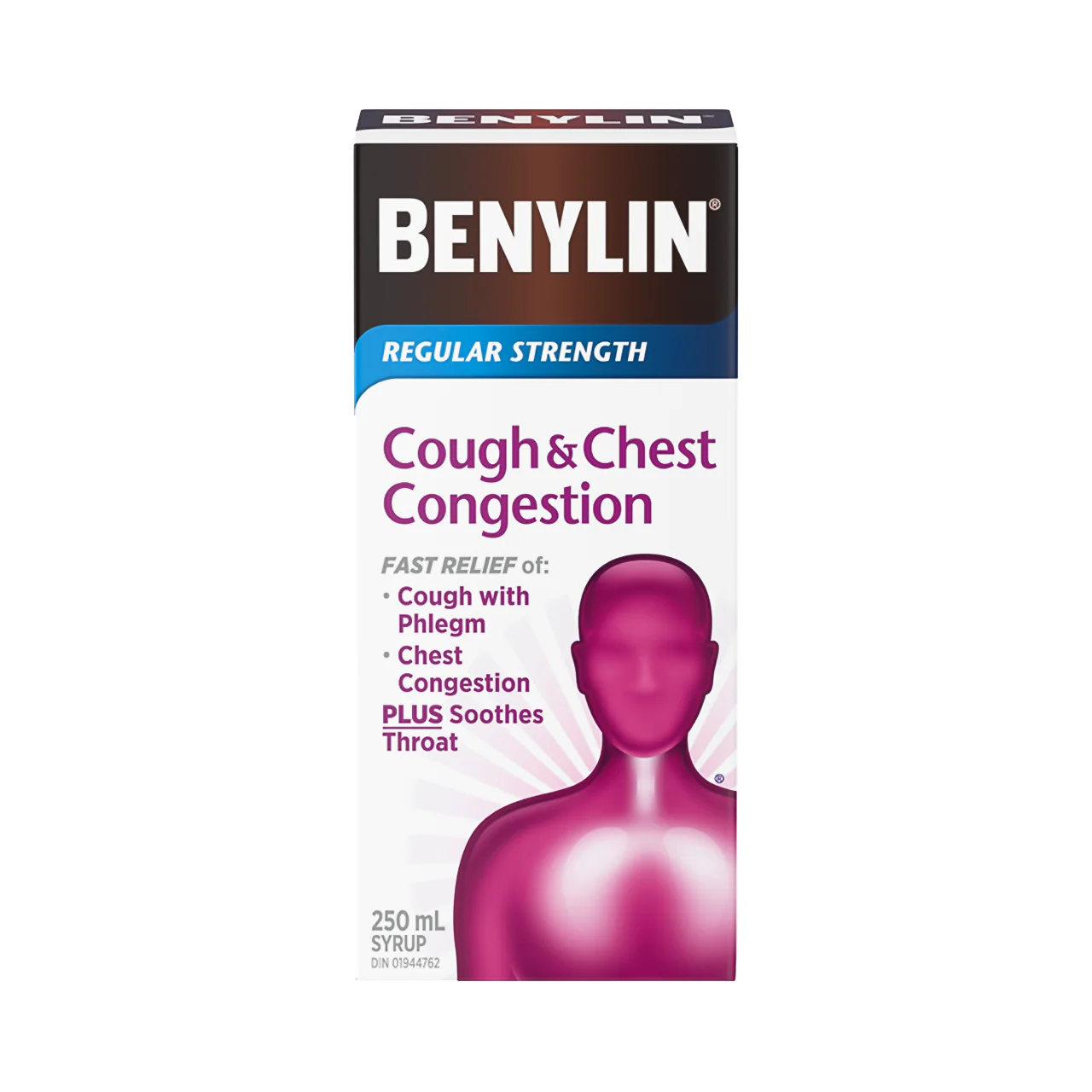 Benylin - Regular Strength Cough & Chest Congestion Syrup | 250 mL