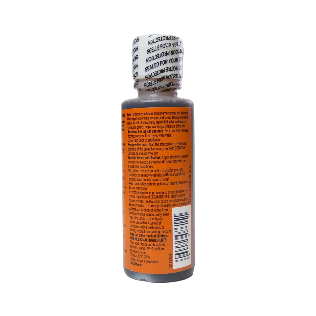 Betadine - Solution 10% Povidone-Iodine Topical Solution | 100 mL - Image 2
