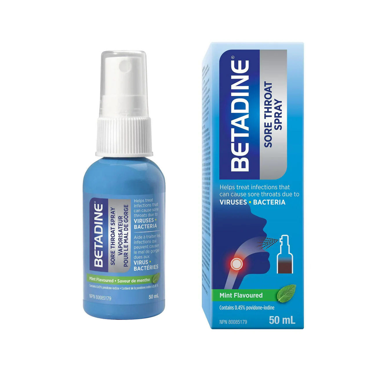Betadine - Sore Throat Spray - Mint Flavoured | 50 mL - Image 3