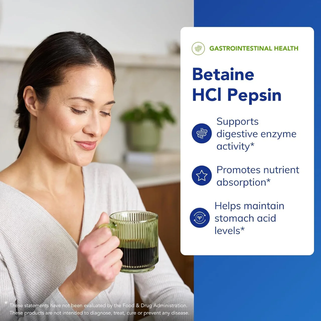 Pure Encapsulations - Betaine HCL Pepsin | 250 Capsules - Image 4