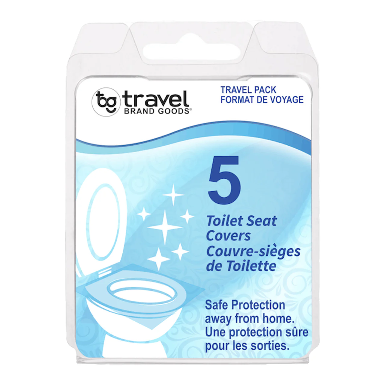 Big Brands - Toilet Seat Covers Travel Pack | 5 Pk