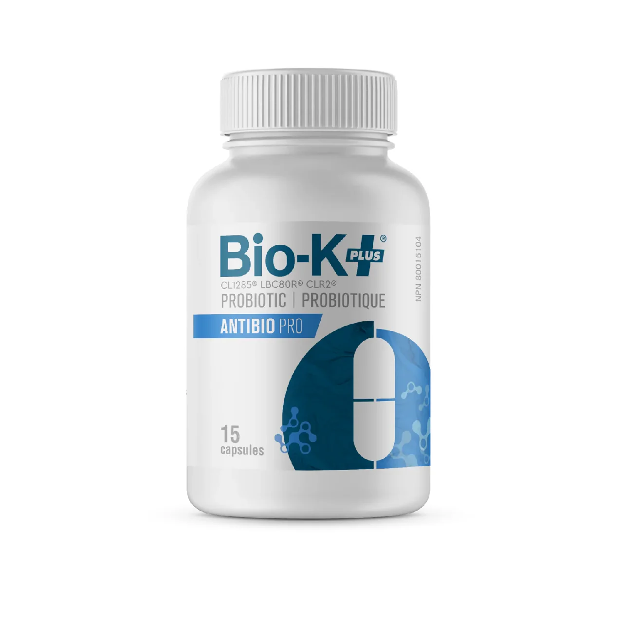 Bio-K+ Antibio Pro Probiotic | 15 Capsules
