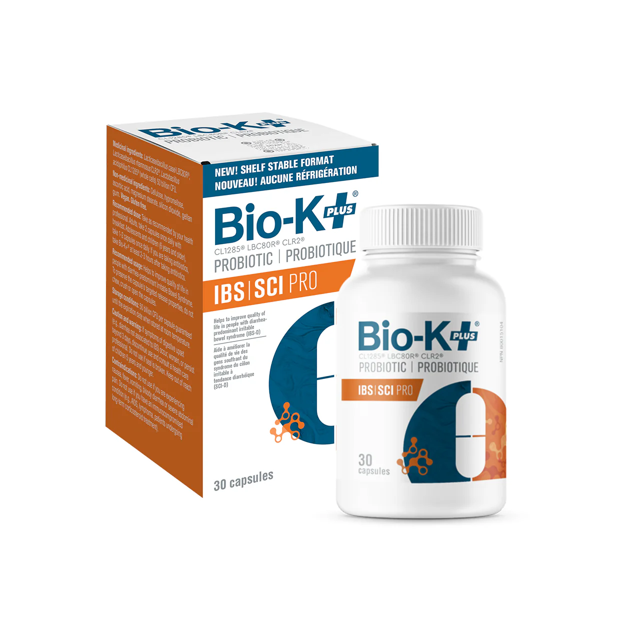 Bio-K+ IBS Probiotic | 30 Capsules