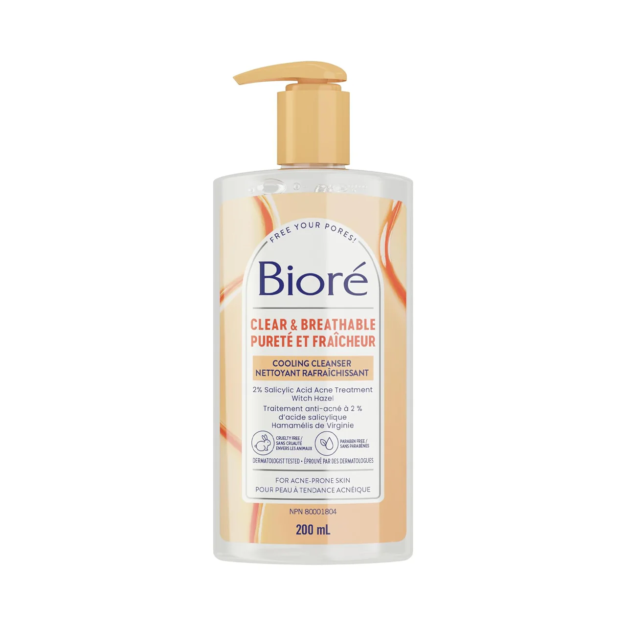 Bioré - Clear & Breathable Cooling Cleanser | 200 mL