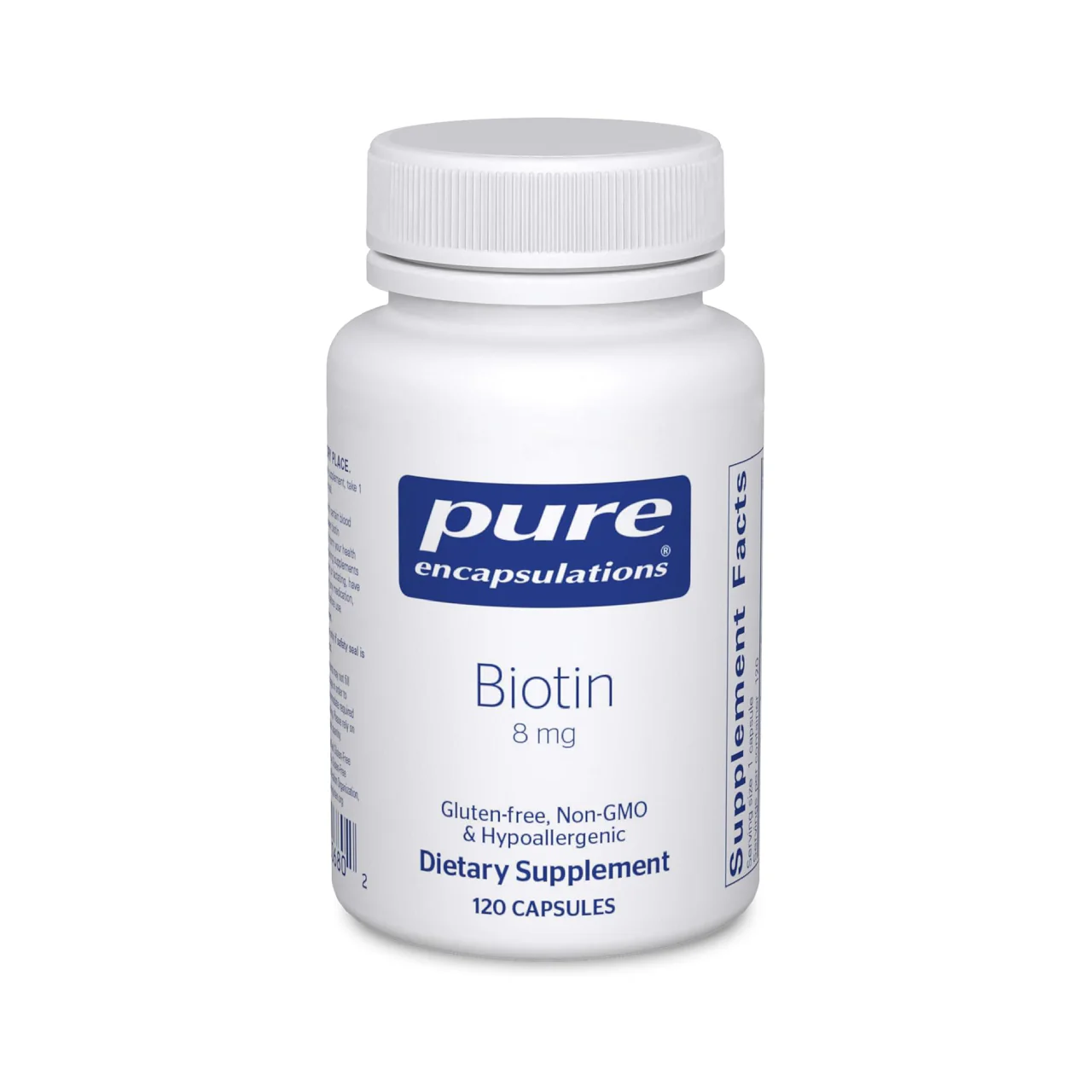 Pure Encapsulations - Biotin 8 mg | 120 Capsules