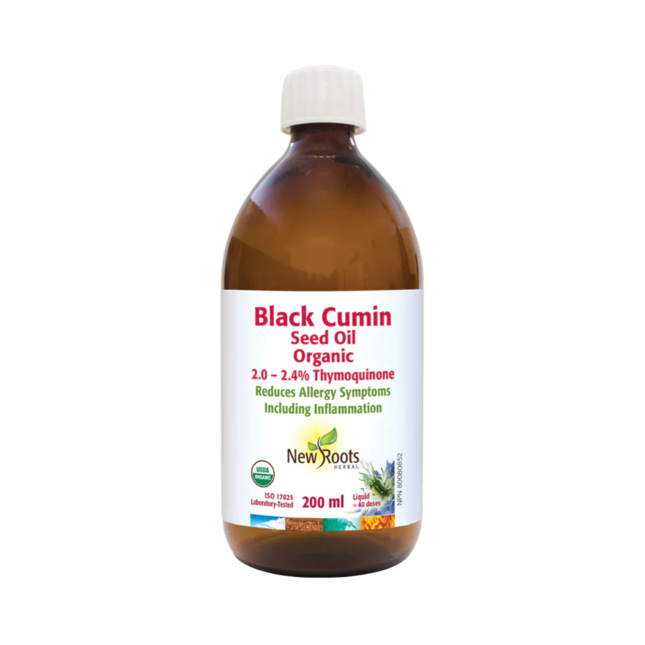 New Roots - Organic Black Cumin Seed Oil | 200 mL