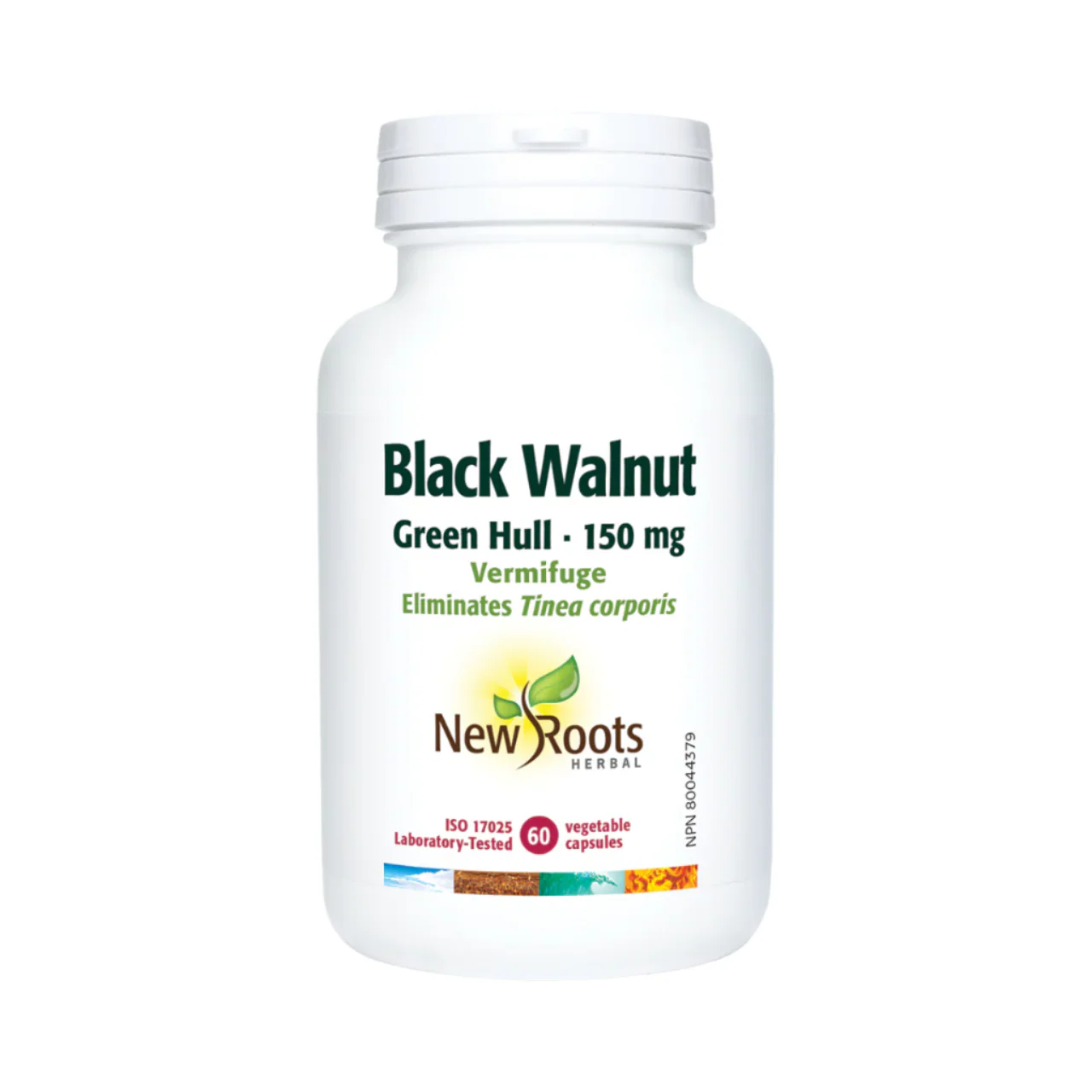 New Roots - Black Walnut Green Hull 150 mg | 60 capsules