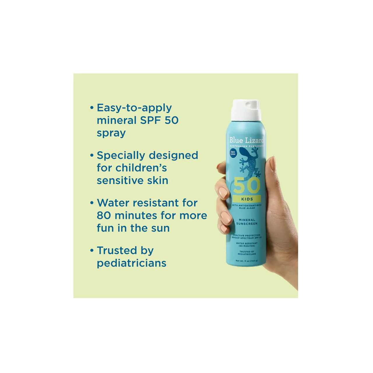 Blue Lizard - Sunscreen Kids Spray SPF 50 | 142 g - Image 3