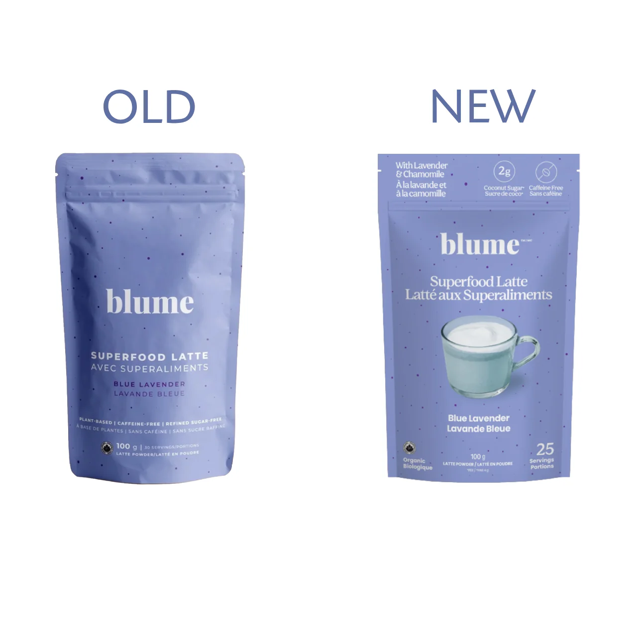 Blume - Superfood Latte, Blue Lavender | 100 g - Image 2