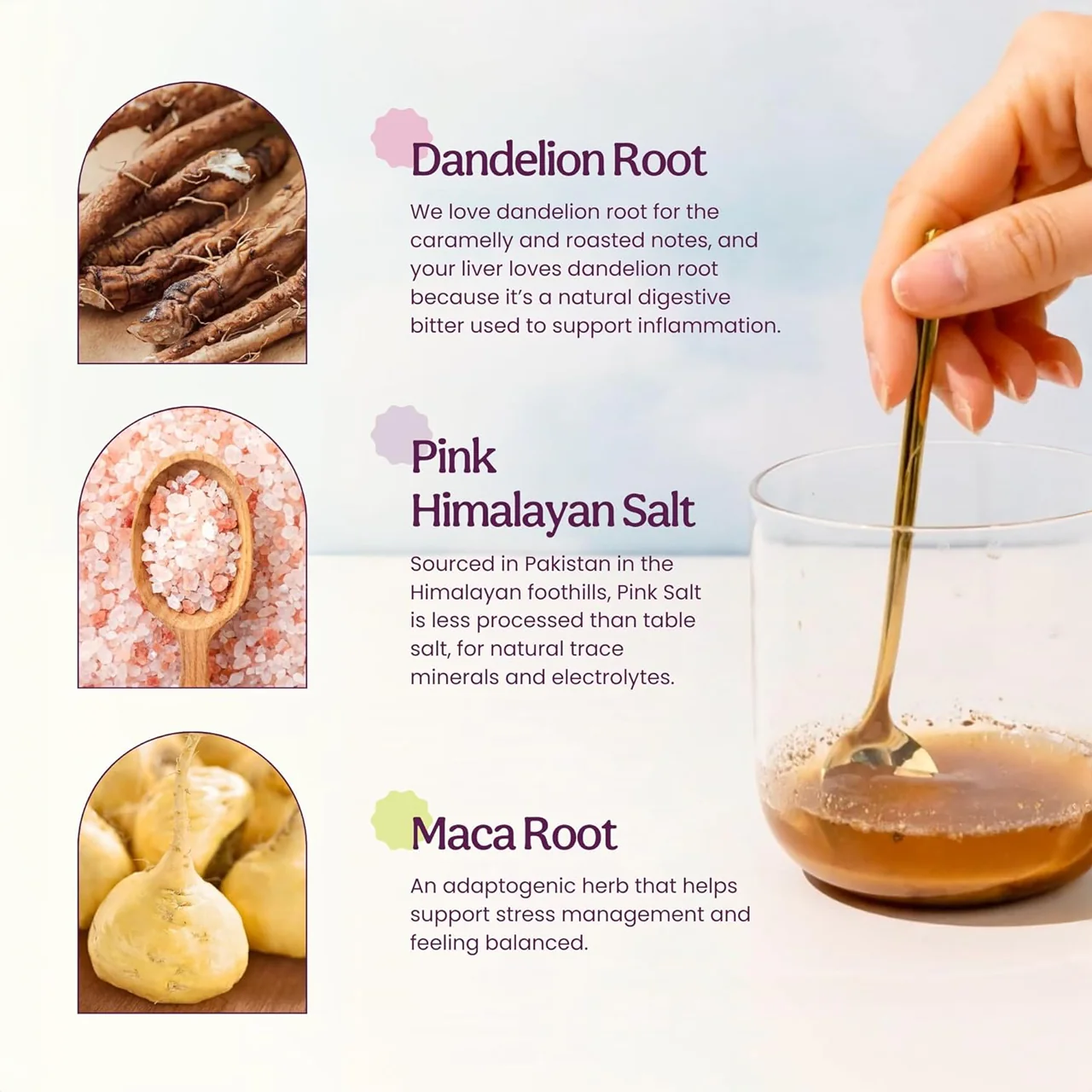 Blume - Superfood Latte, Salted Caramel Blend | 100 g - Image 3