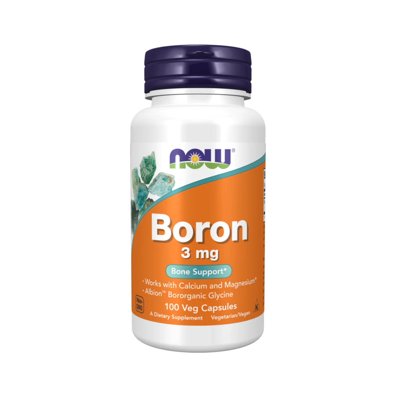 NOW - Boron 3 mg | 100 Capsules