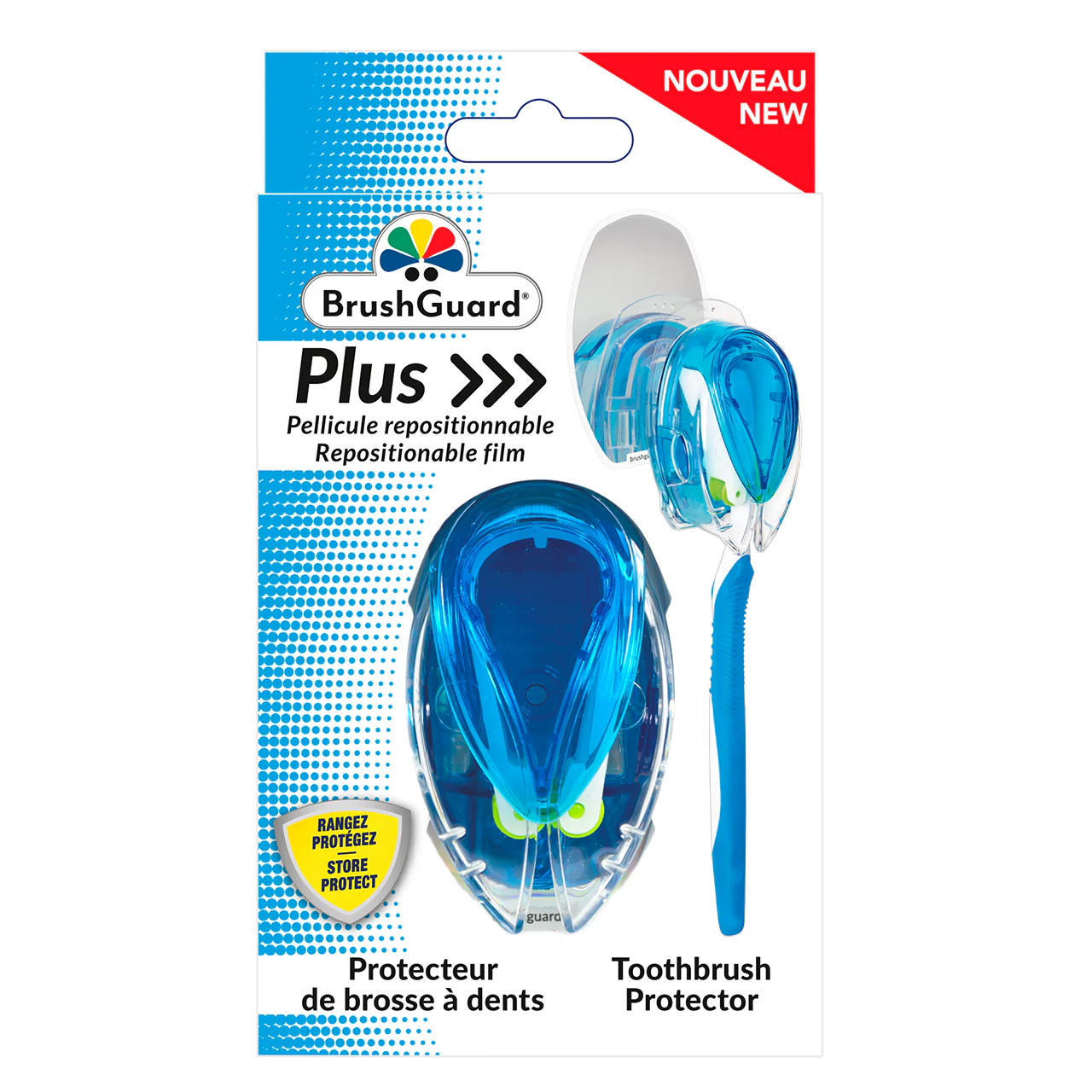 Brush Guard - Plus Repositionable Film Toothbrush Protector | 1 Unit