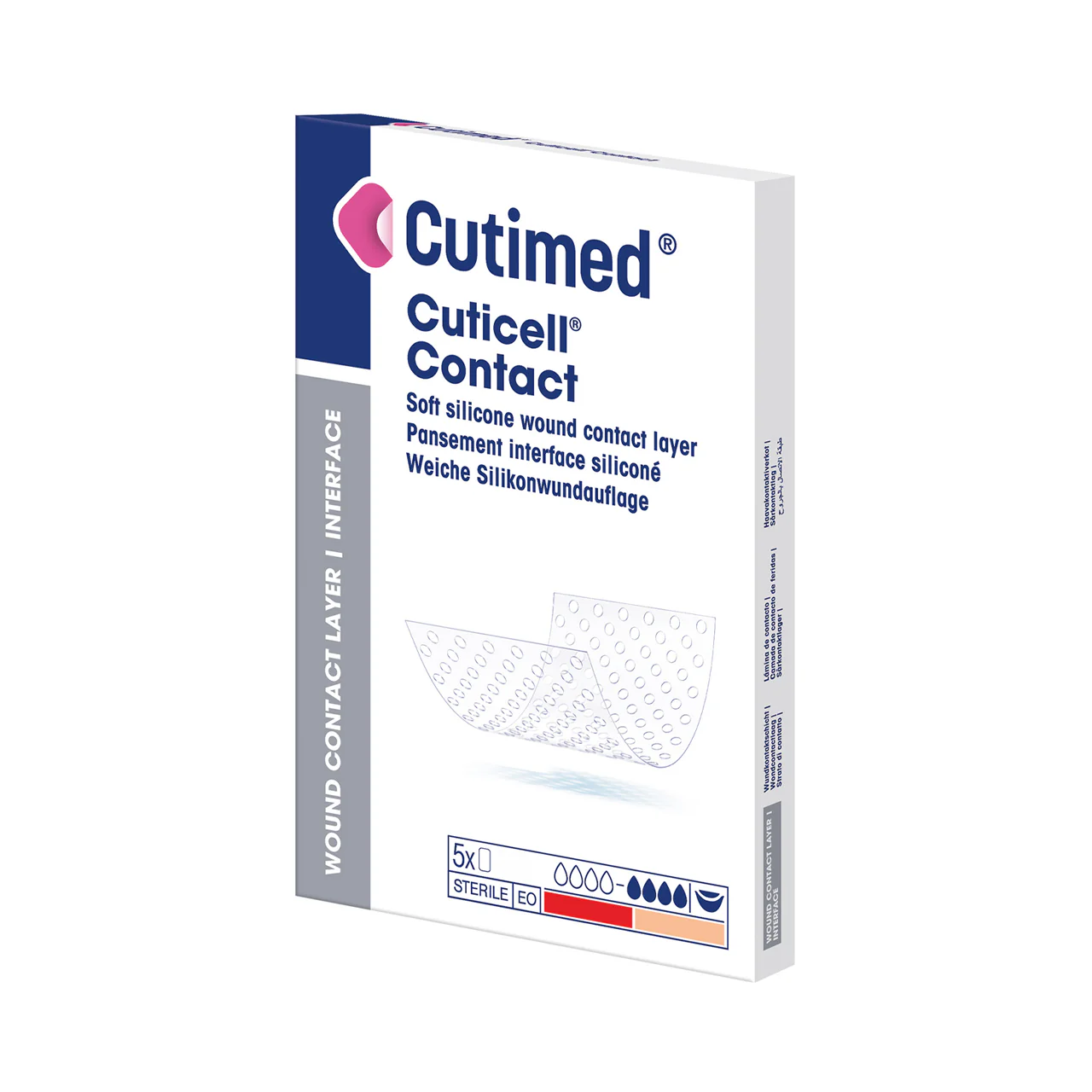 Cuticell - Contact Soft Silicone Wound Contact Layer | Various Sizes