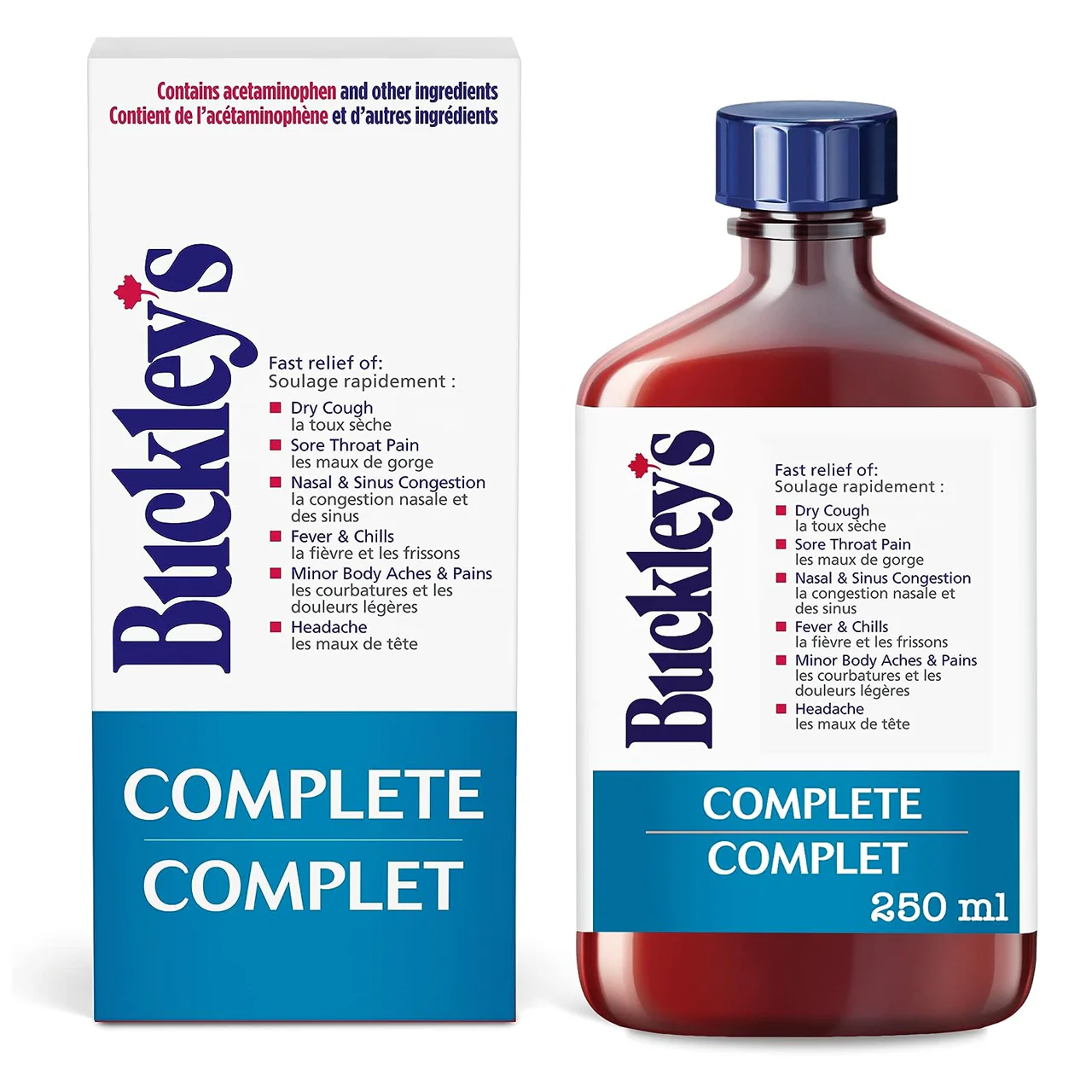 Buckley's - Complete Mucus Relief Cough Cold & Flu Relief Syrup | 250 mL