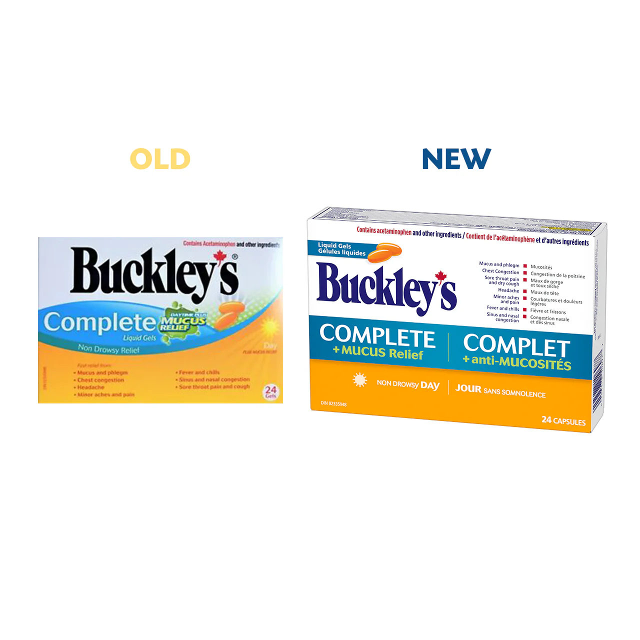 Buckley's - Complete with Daytime Plus Mucus Relief | 24 Daytime Liquid Gels - Image 2