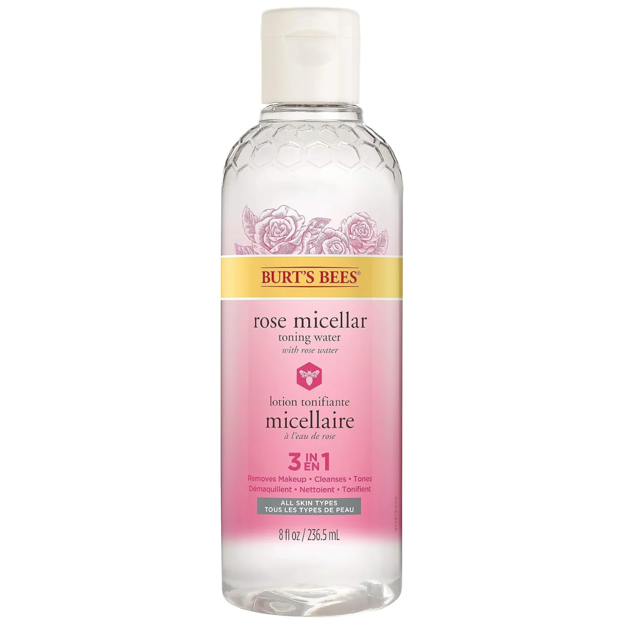 Burt's Bees - Rose Micellar Toning Water with Rose Water | 236 mL