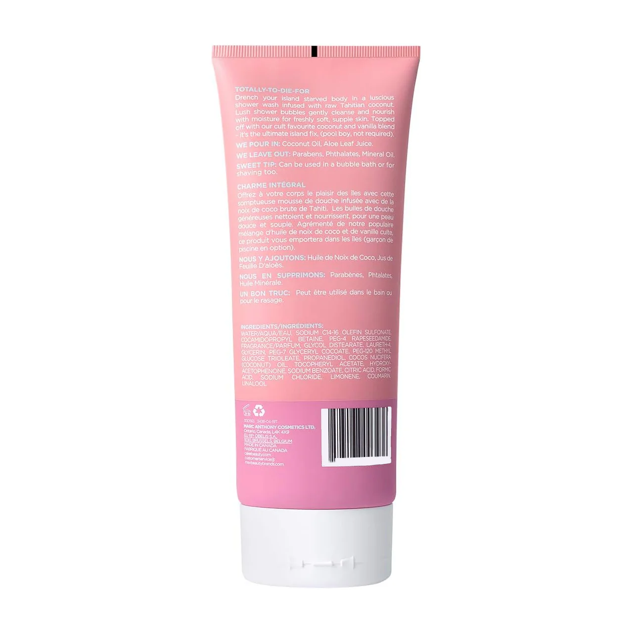 Cake - Desserted Island Shower Wash - Raw Tahitian Coconut Oil Elixir | 200 mL - Image 4