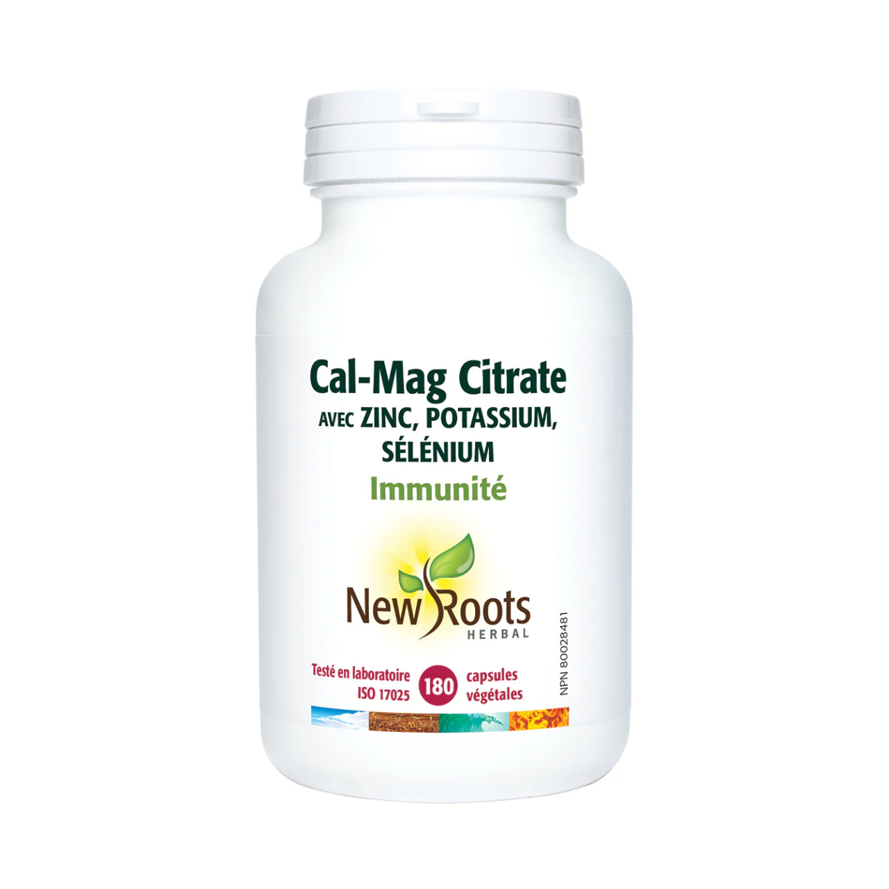 New Roots - Cal-Mag Citrate With Zinc, Potassium, Selenium | 180 capsules - Image 2
