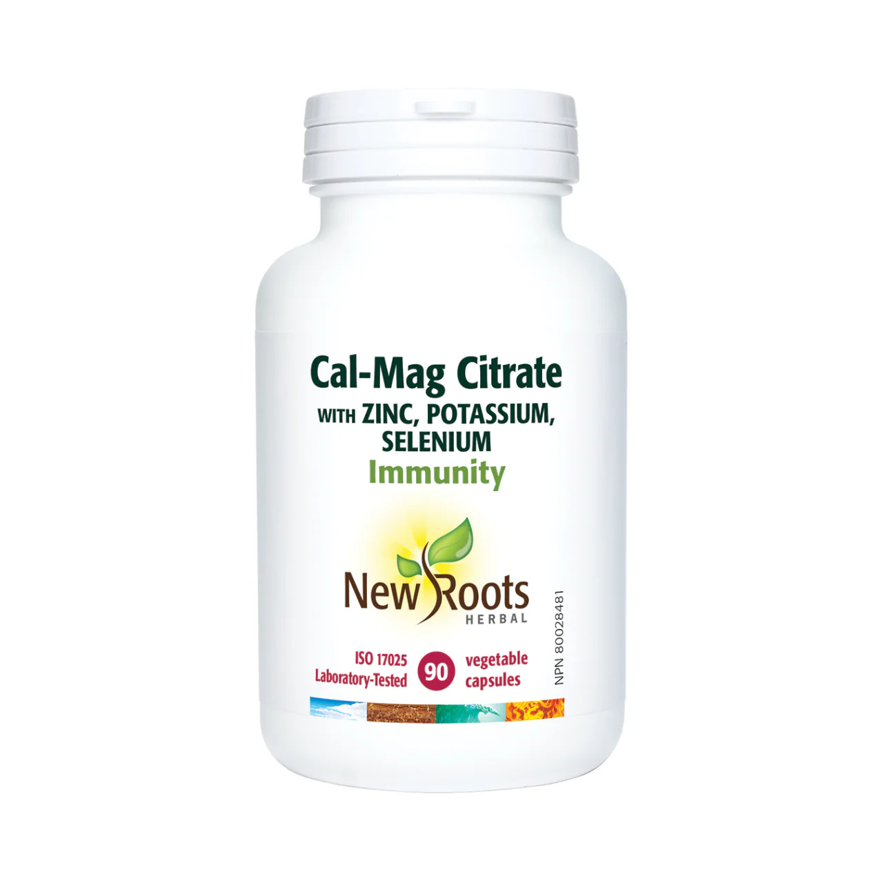 New Roots - Cal-Mag Citrate With Zinc, Potassium, Selenium | 90 capsules