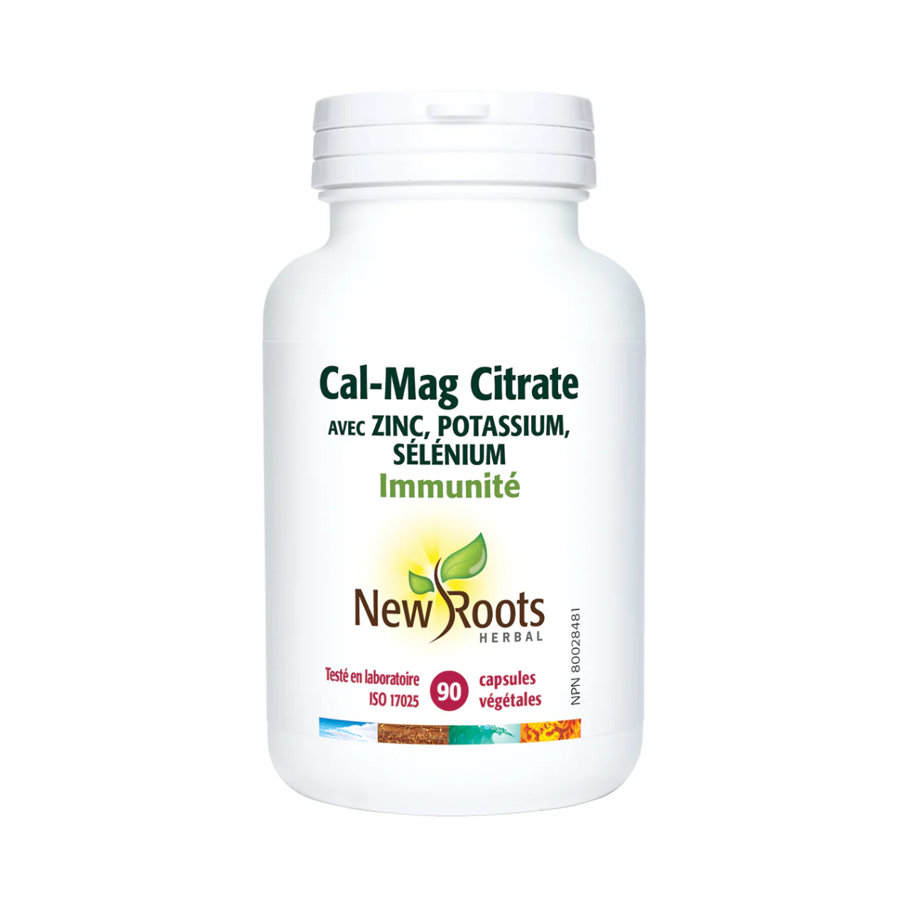 New Roots - Cal-Mag Citrate With Zinc, Potassium, Selenium | 90 capsules - Image 2