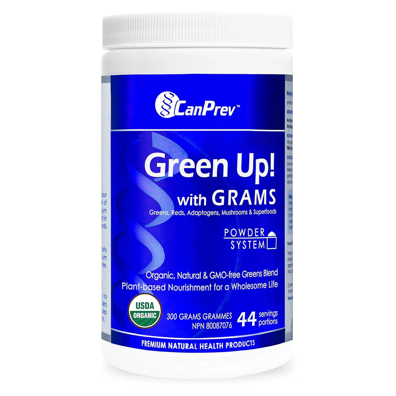 CanPrev - Green Up! with Grams, 44 Servings | 300 g