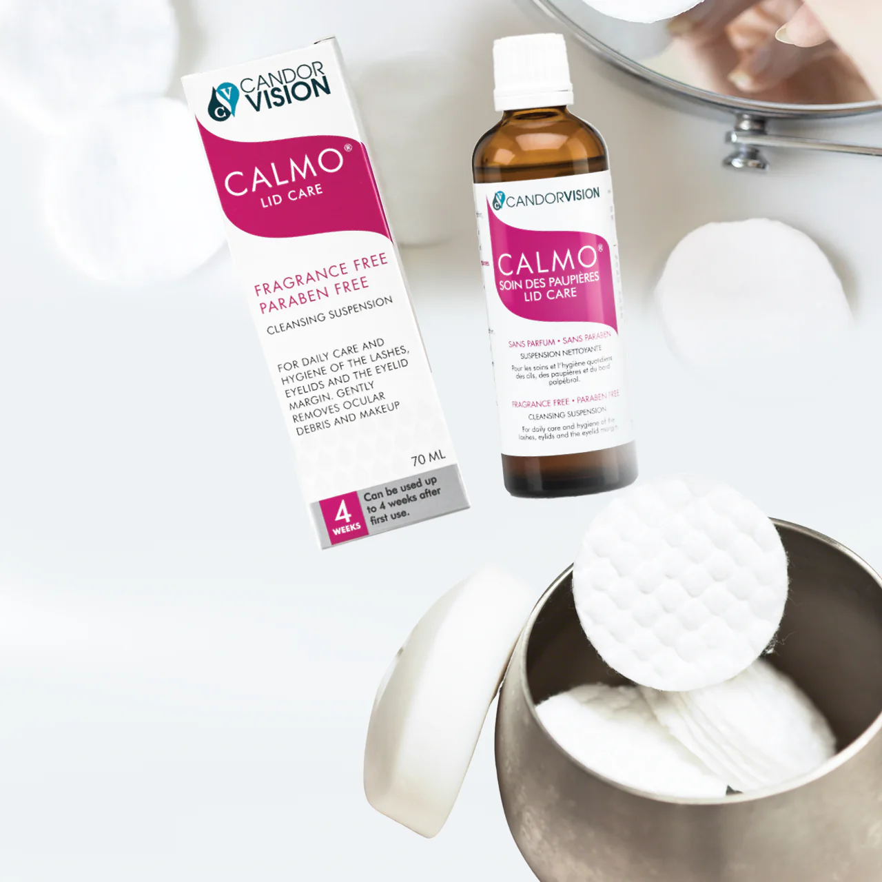 CandorVision - Calmo Lid Care, Cleansing Suspension | 70 mL - Image 2