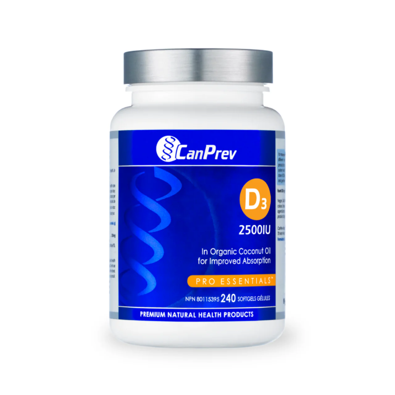 CanPrev - D3 Softgels | 120 Soft gels