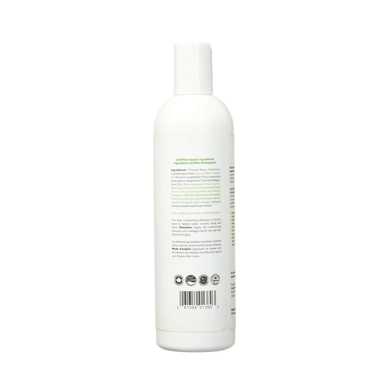 Carina Organics - Daily Sweet Pea Shampoo | 360 mL - Image 2