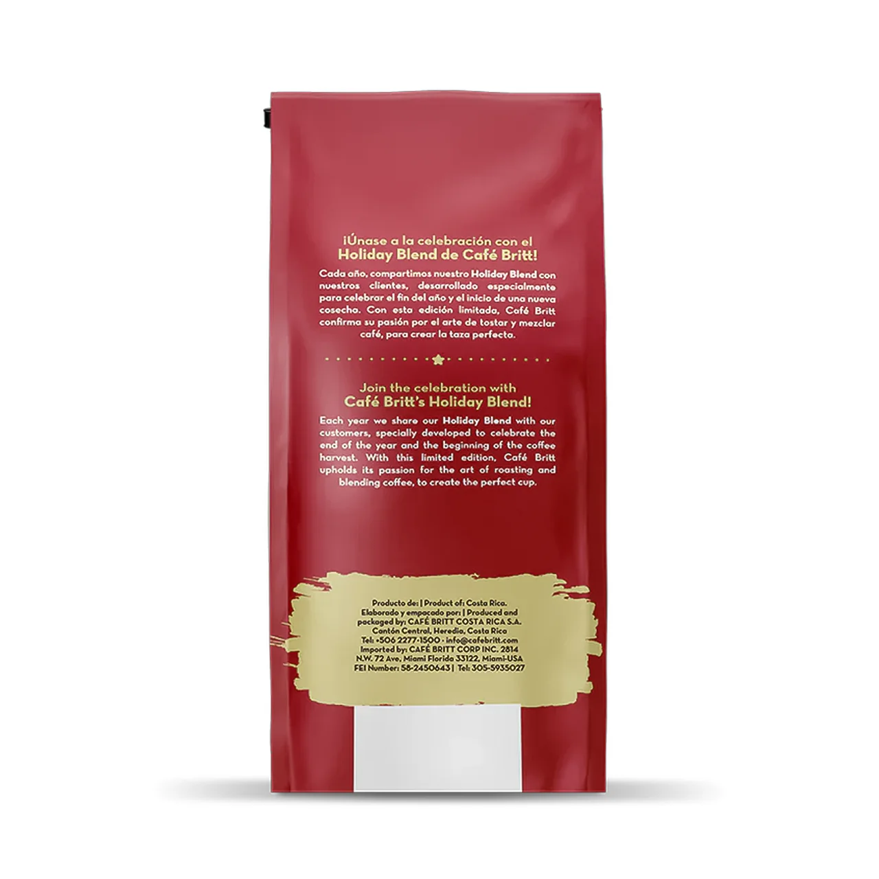 Cafe Britt - Holiday Blend Costa Rican Ground Coffee | 300 g - Image 2