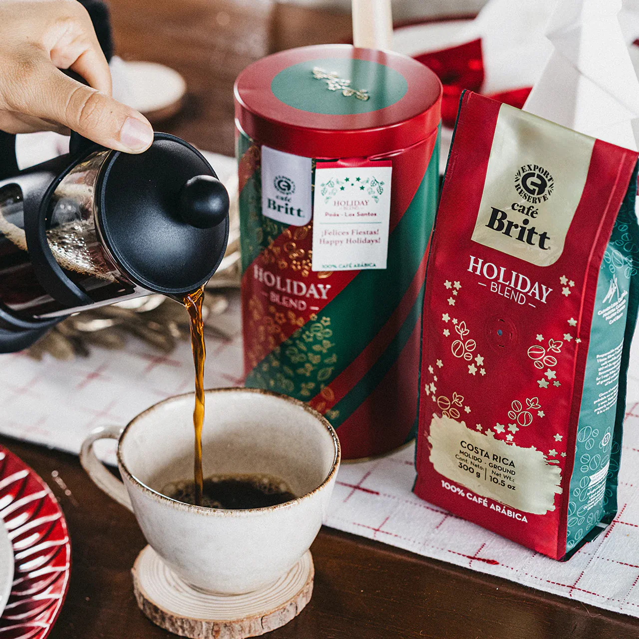 Cafe Britt - Holiday Blend Costa Rican Ground Coffee | 300 g - Image 3