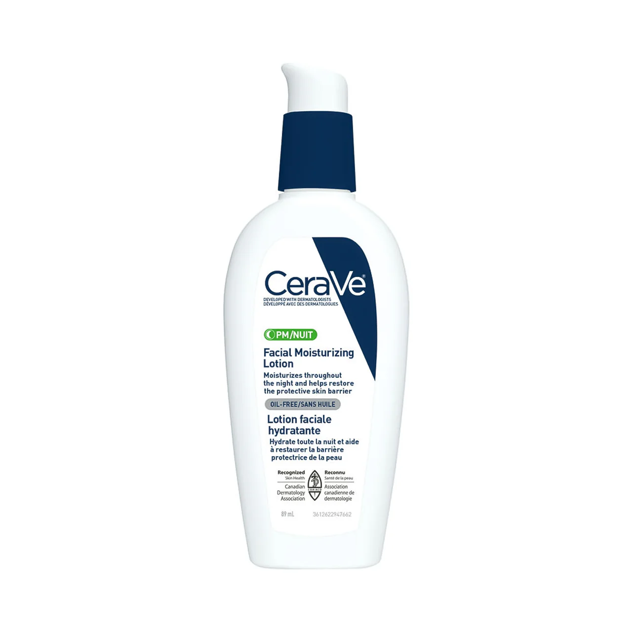 CeraVe - Face Moisturizing Lotion PM - Night/Nuit | 59 or 89 mL - Image 2