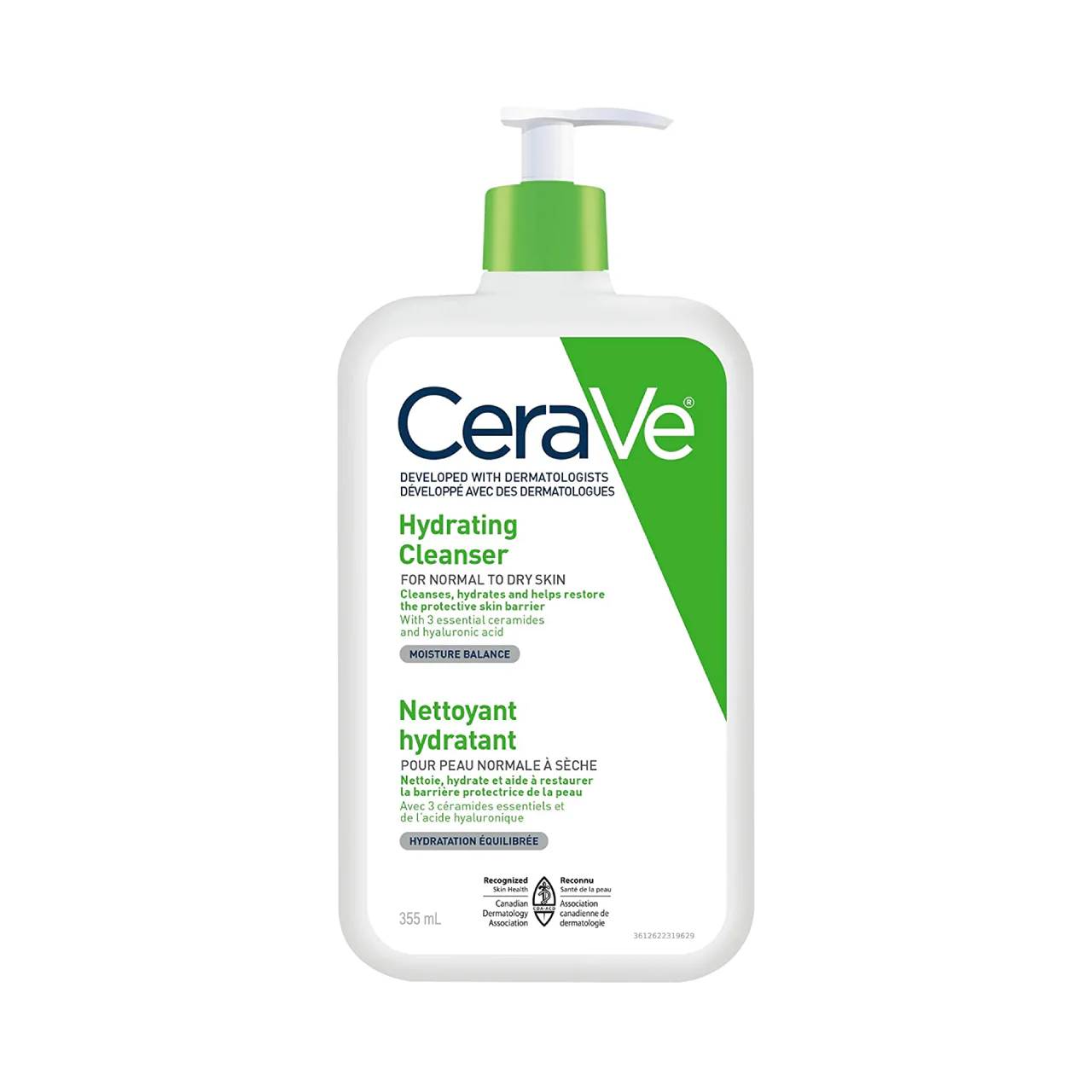 CeraVe - Hydrating Cream-to-Foam Cleaner - Normal To Dry Skin | 355 mL