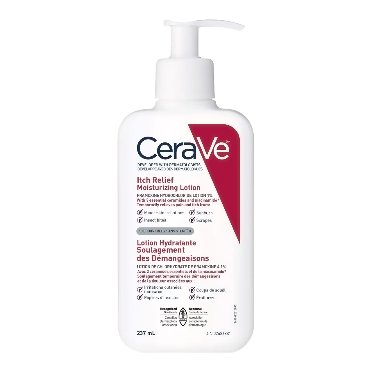 CeraVe - Itch Relief Moisturizing Lotion - Steroid Free | 237 mL