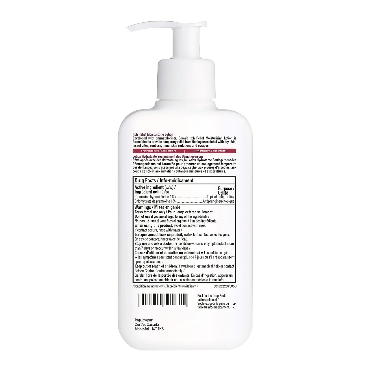CeraVe - Itch Relief Moisturizing Lotion - Steroid Free | 237 mL - Image 2