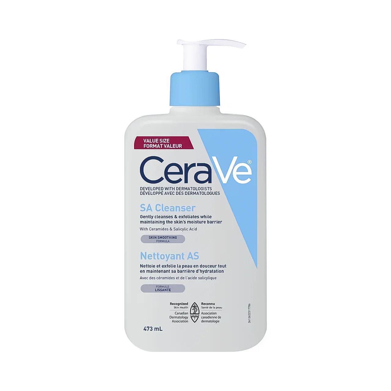 CeraVe - Renewing Salicylic Acid Cleanser with Ceramides | 473 mL