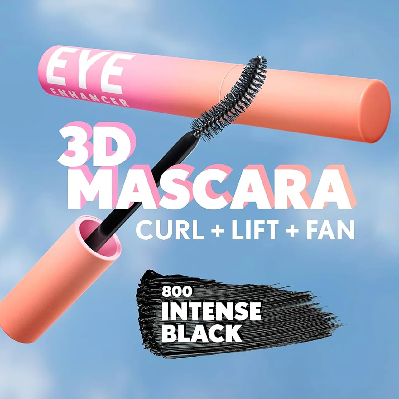 Covergirl - Eye Enhancer 3D Mascara , 800 Intense Black | 9 mL - Image 3
