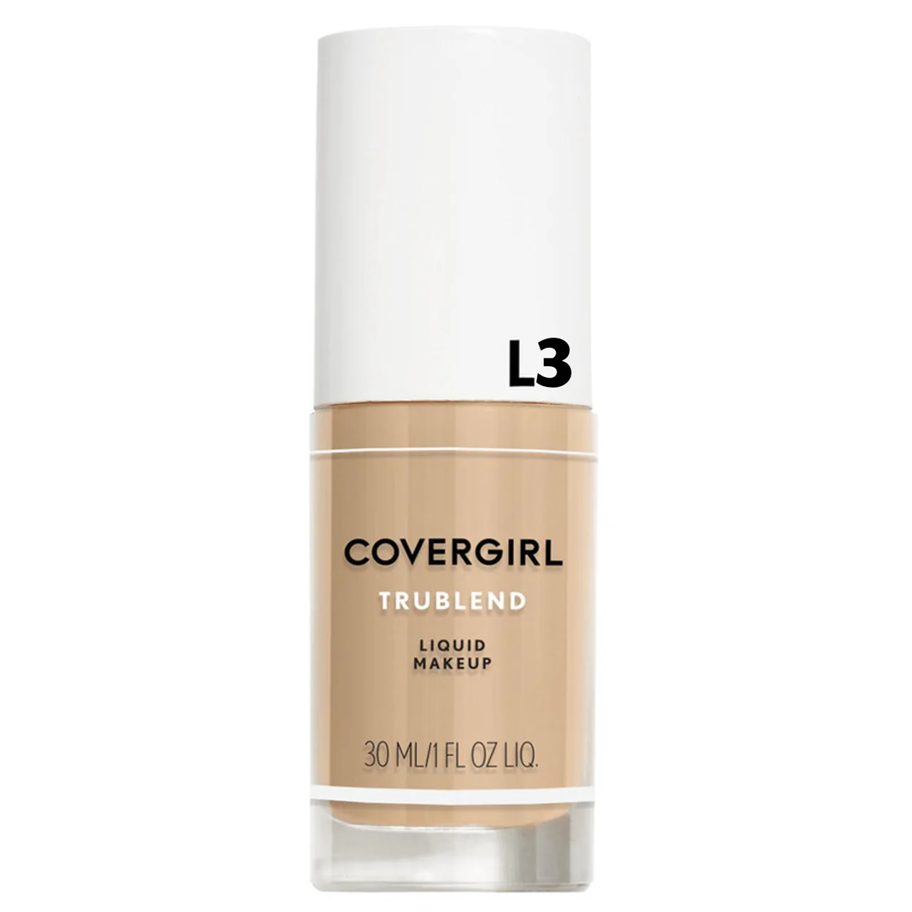 COVERGIRL - TruBlend Liquid Foundation, L3 Natural Ivory | 30 mL