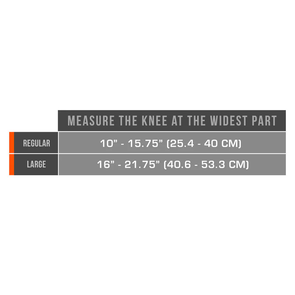 CHAMPION - Knee Wrap Grey/Black Trim/Stabilizer Pad - Image 2