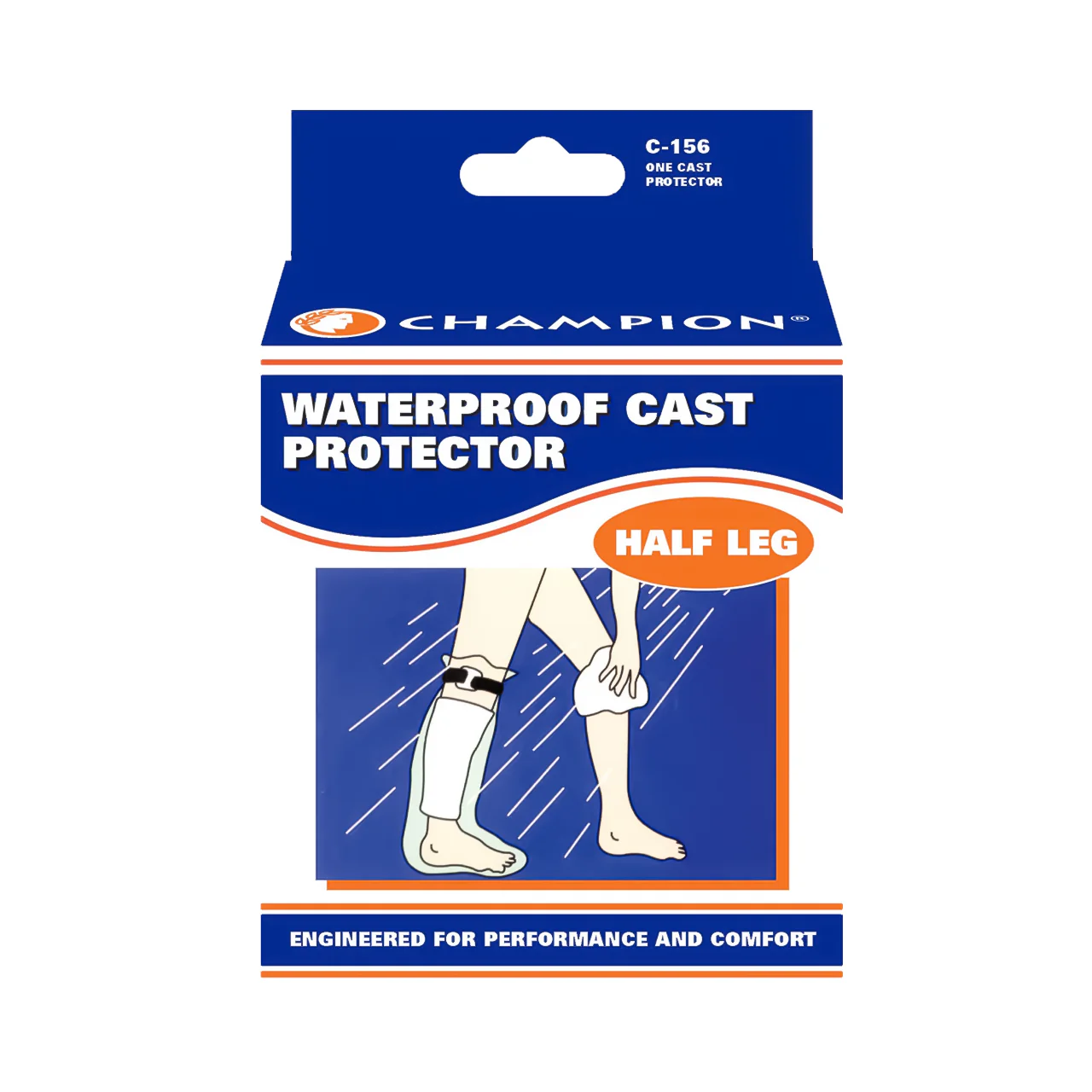 CHAMPION - Waterproof Cast Cover Half Leg | Adult