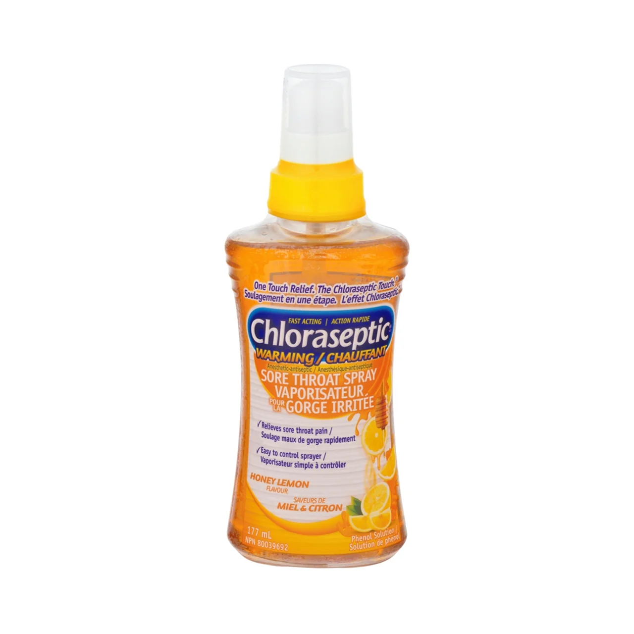 Chloraseptic - Sore Throat Spray, Honey Lemon Flavour | 177 ml