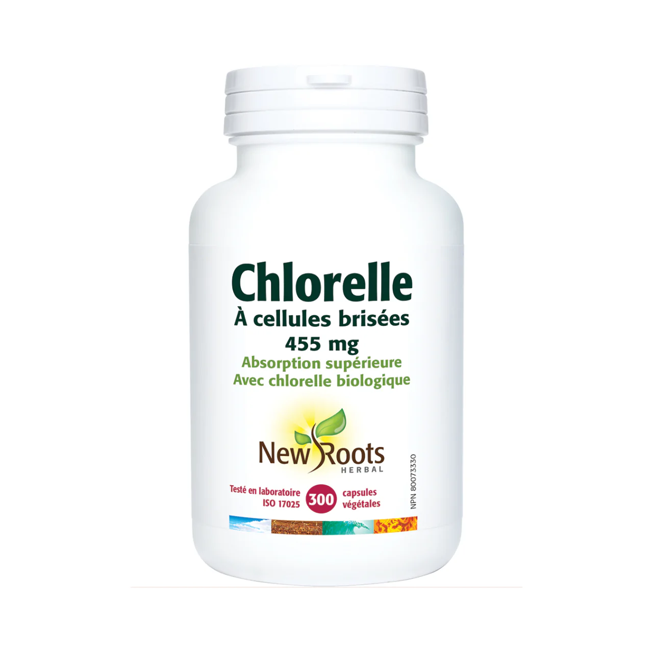 New Roots - Chlorella Broken-Cell 455 mg | 300 capsules - Image 2