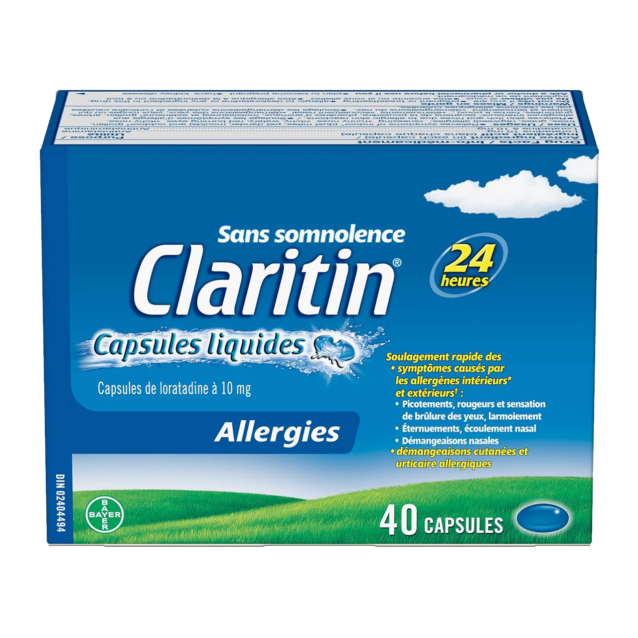 Claritin - Allergy Relief, Non-Drowsy | 40 Capsules - Image 2