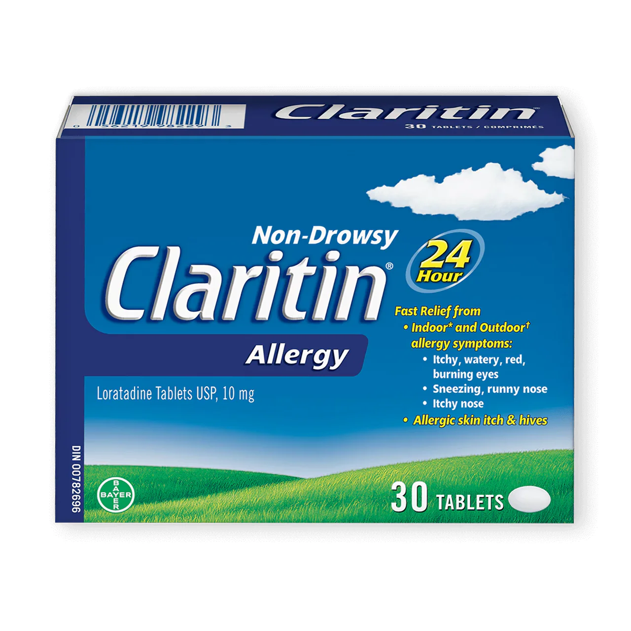 Claritin - Non-Drowsy 24H Allergy Relief Tablets | 30 Tablets