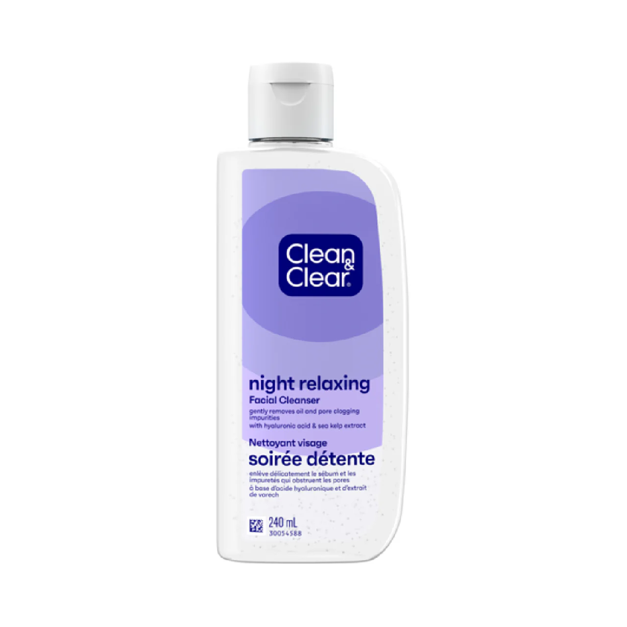 Clean & Clear - Night Relaxing Deep Cleaning Facial Cleanser | 240 mL