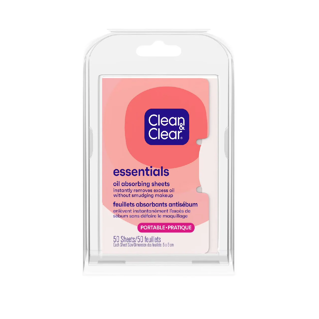 Clean & Clear - Oil-Absorbing Sheet | 50 Sheets