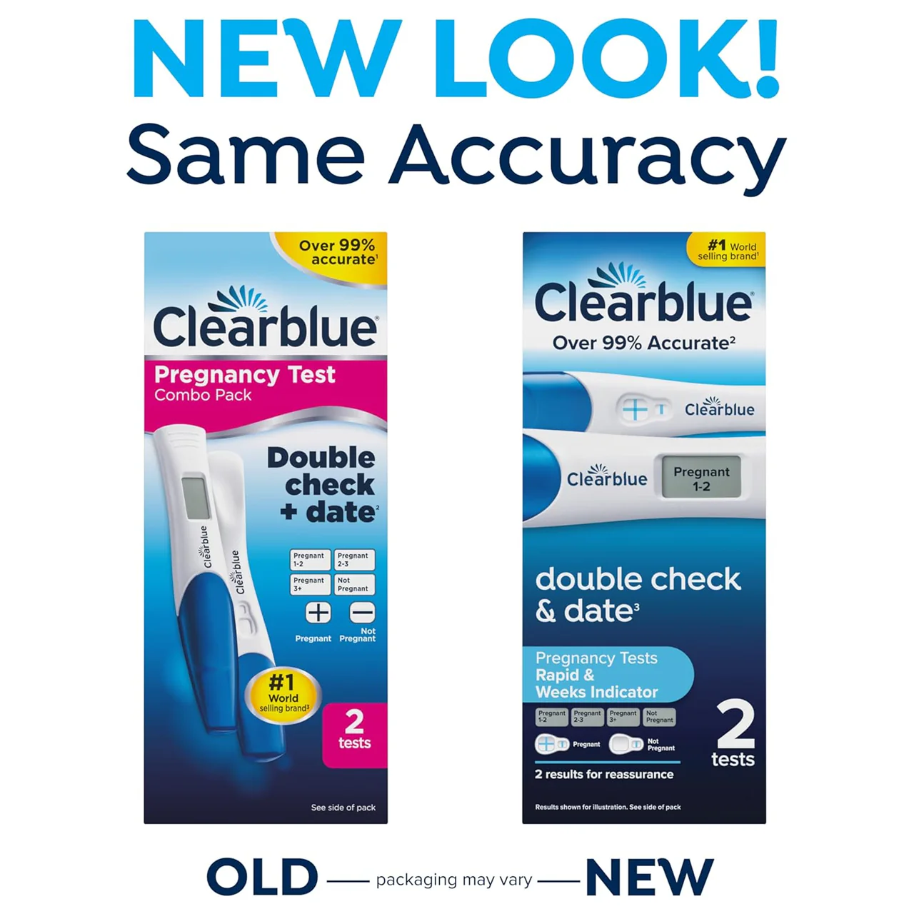 Clearblue - Pregnancy Test Combo Pack Double Check + Date | 2 Tests - Image 2