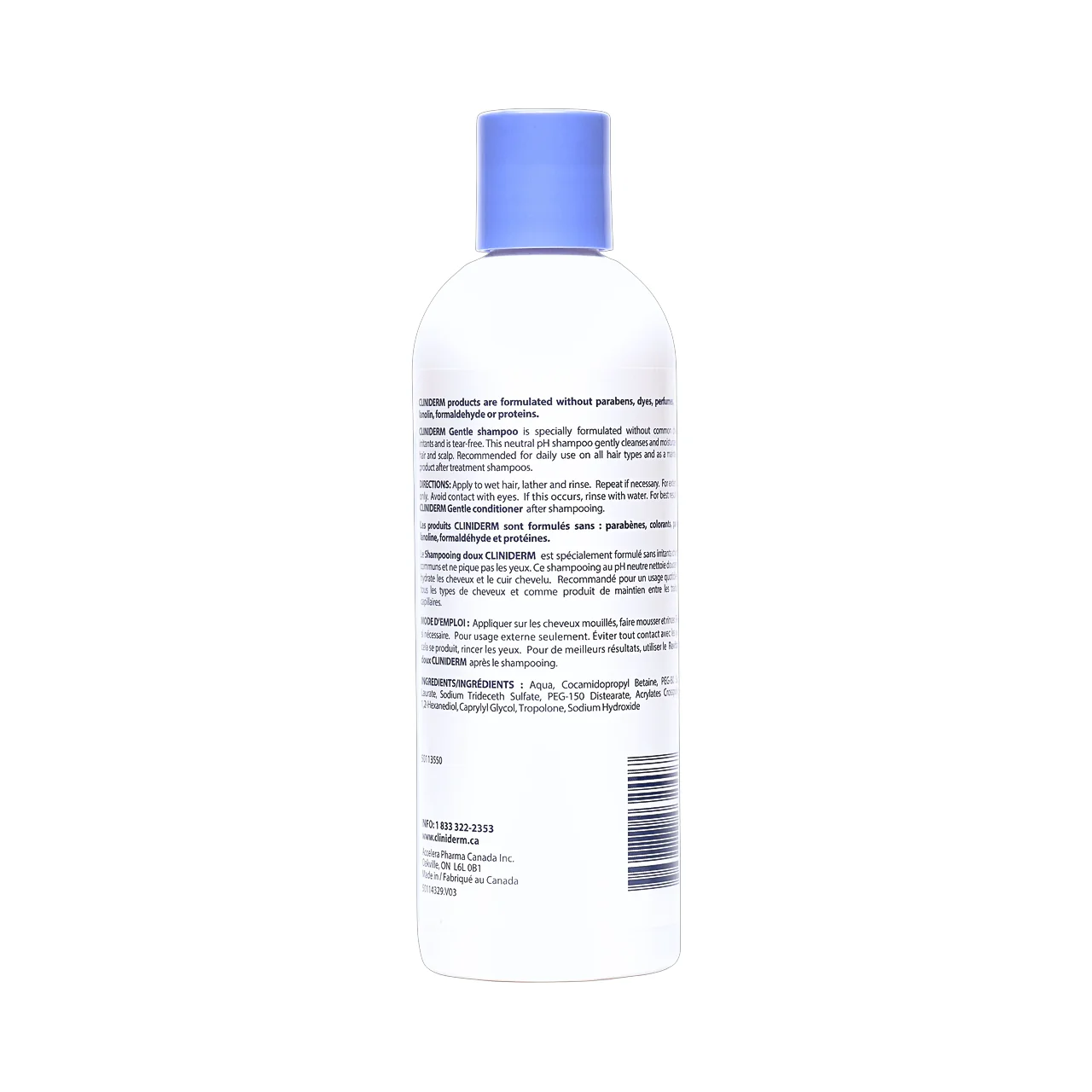 Cliniderm - Gentle Shampoo | 240 mL - Image 2
