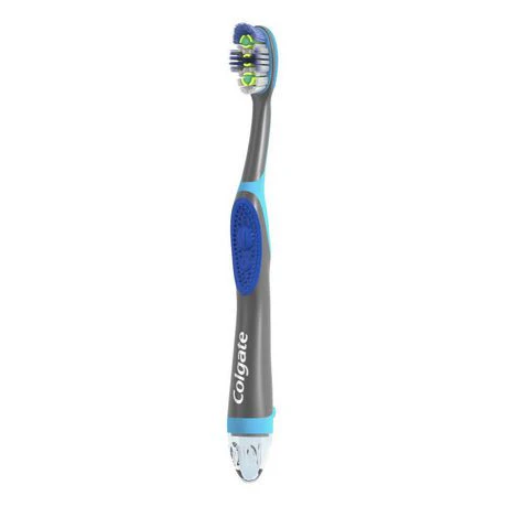 Colgate - 360 Floss Tip Sonic Power Toothbrush - Assorted Colours | 1 Toothbrush + 1 Battery